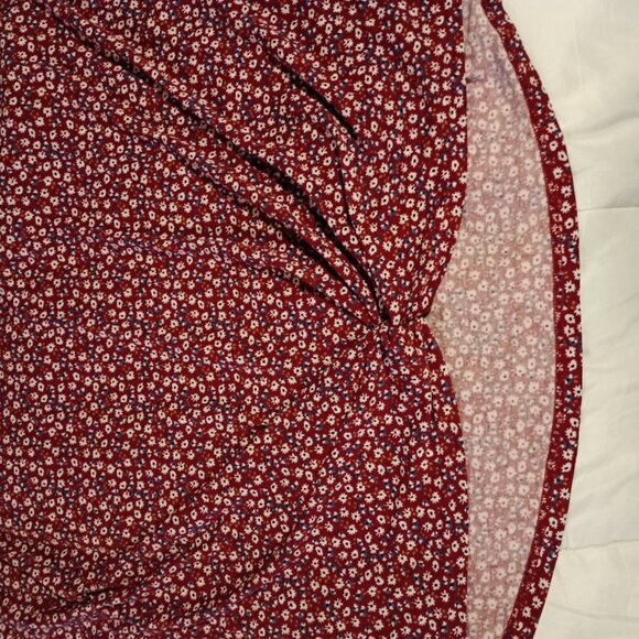 Suzanne Betro Women's Open Shoulder Gathered Waist Top Multicolored 3X NWT - Picture 11 of 11